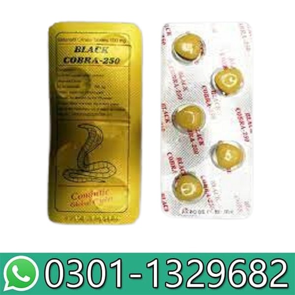 Black Cobra Tablets 250mg In Pakistan