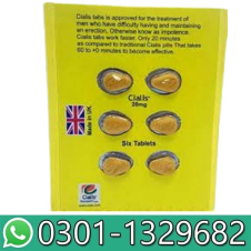 Cialis Pack Of 6 Tablets In Pakistan