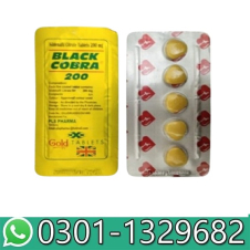 Black Cobra 200 Mg Tablets In Pakistan